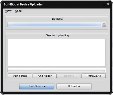 Soft4Boost Device Uploader下载,移动设备文件上传软件,数据迁移