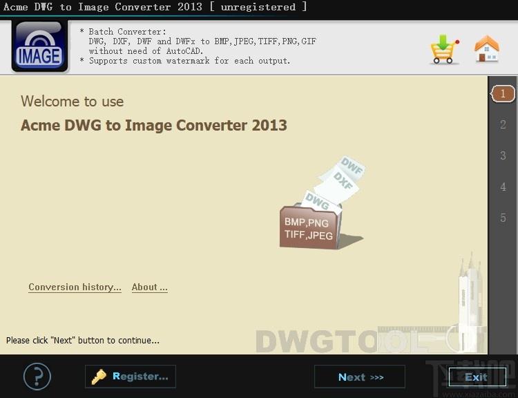 Acme DWG to Image Converter下载,DWG到图像转换器,图片转换,格式转换